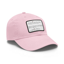 Load image into Gallery viewer, Dad Hat with Leather Patch (Rectangle)