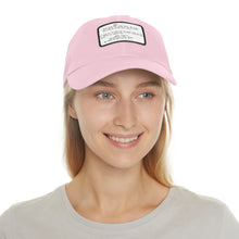 Load image into Gallery viewer, Dad Hat with Leather Patch (Rectangle)